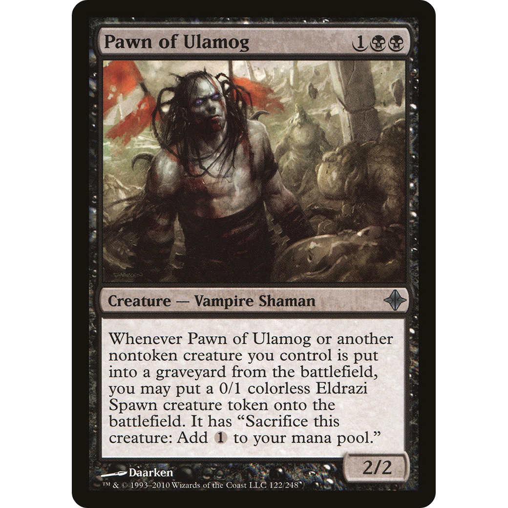 Pawn of Ulamog (ROE-122) - Rise of the Eldrazi Foil