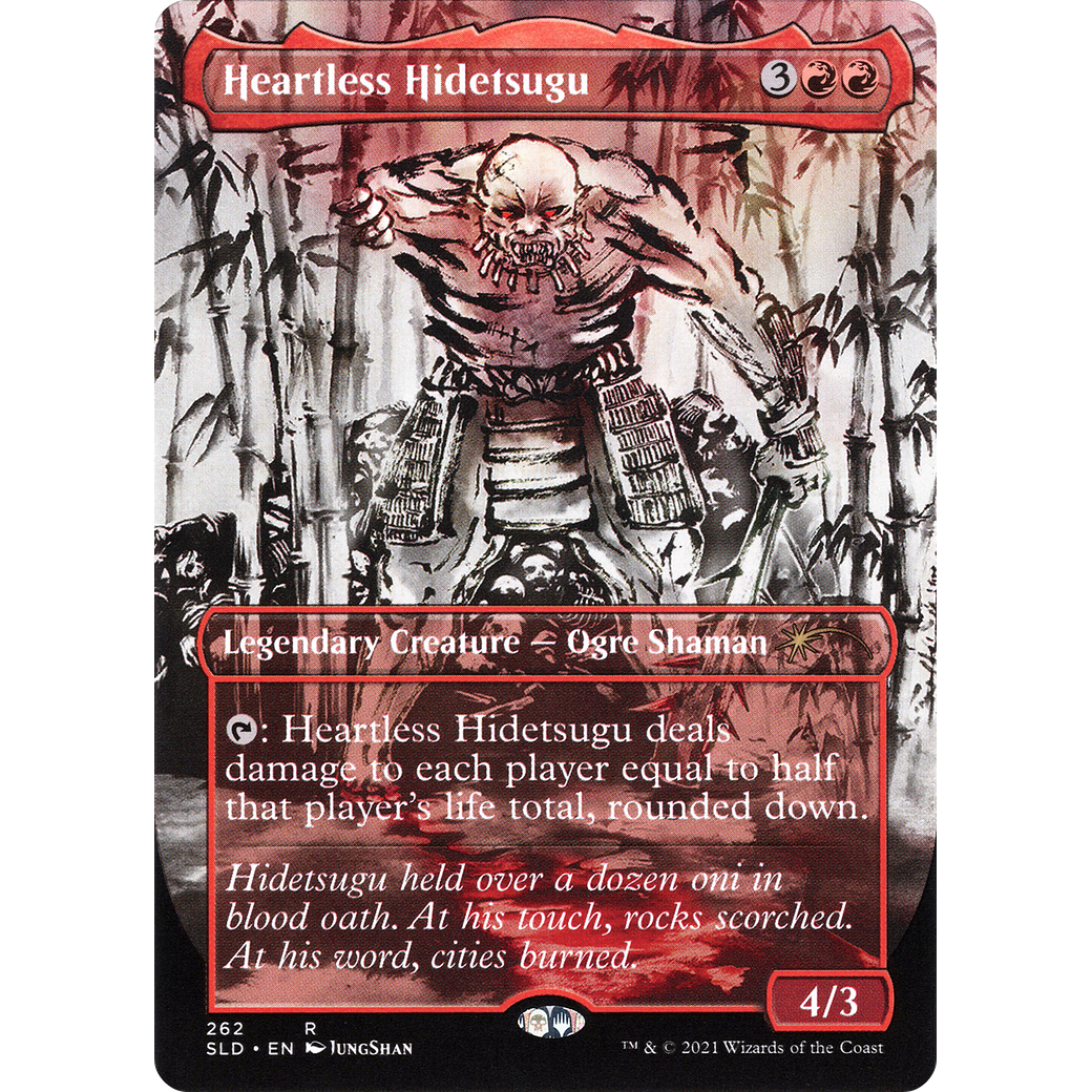 Heartless Hidetsugu (SLD-262) - Secret Lair Drop (Borderless)