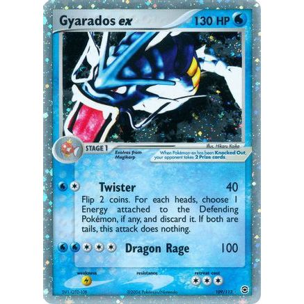 Gyarados ex 109/112 - FireRed & LeafGreen Holofoil