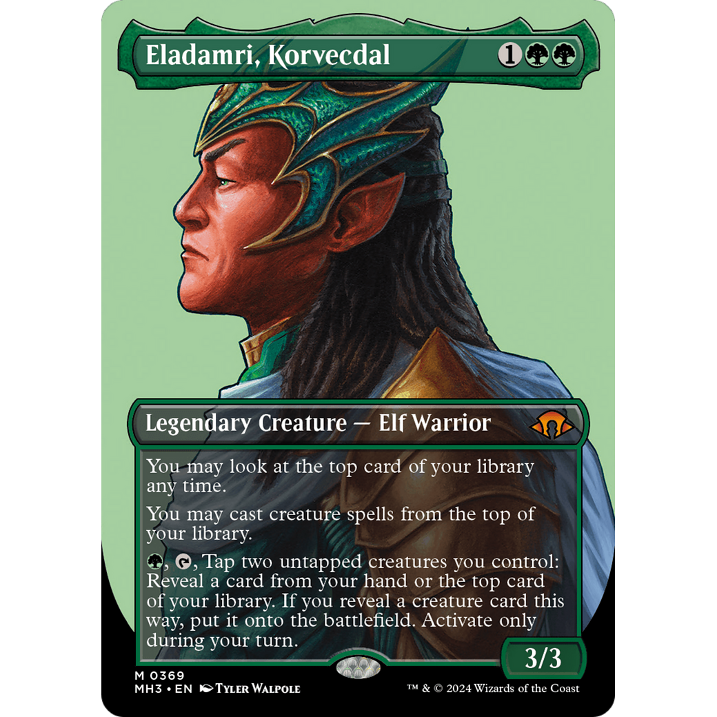 Eladamri, Korvecdal (MH3-369) - Modern Horizons 3 (Borderless) Foil