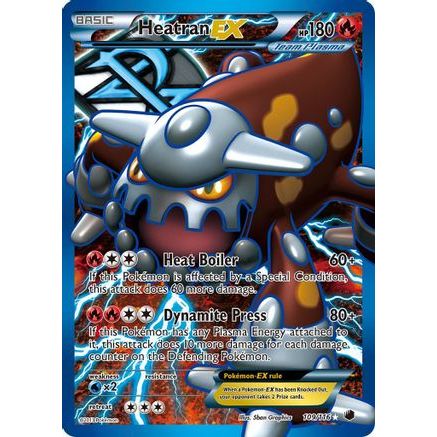 Heatran EX (Team Plasma) (Full Art) 109/116 - Plasma Freeze Holofoil