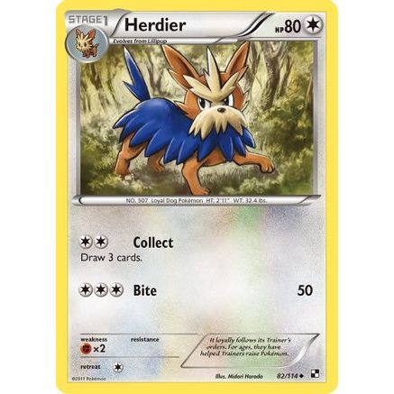 Herdier 82/114 - Black and White