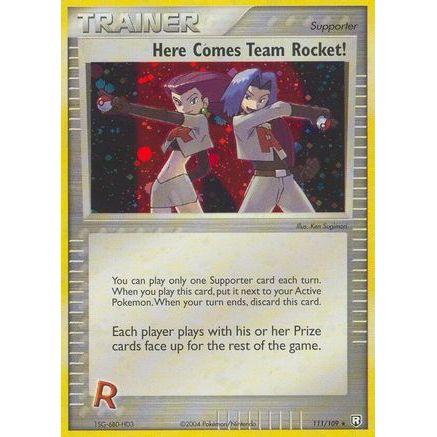 Here Comes Team Rocket! 111/109 - Team Rocket Returns Holofoil
