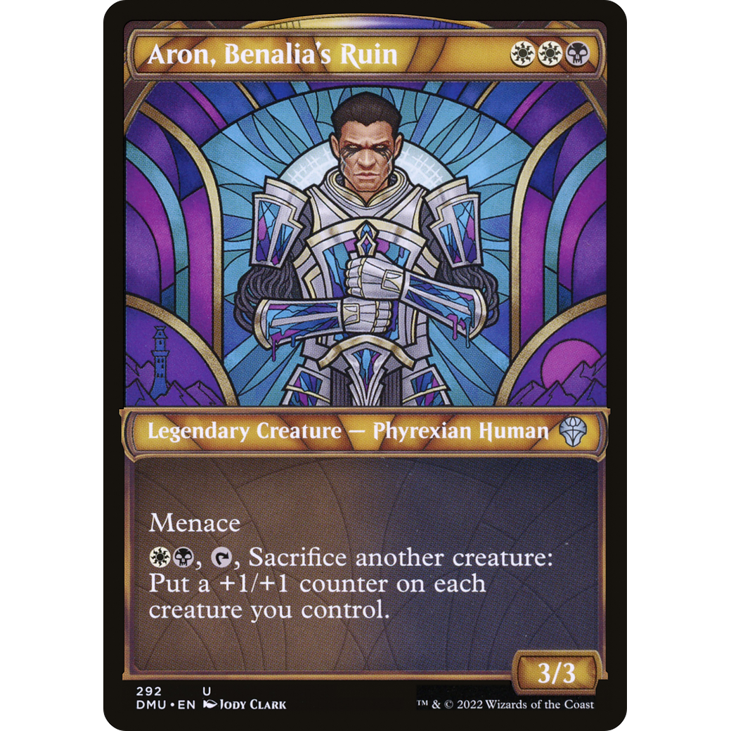 Aron, Benalia's Ruin (Showcase) (DMU-292) - Dominaria United: (Showcase)