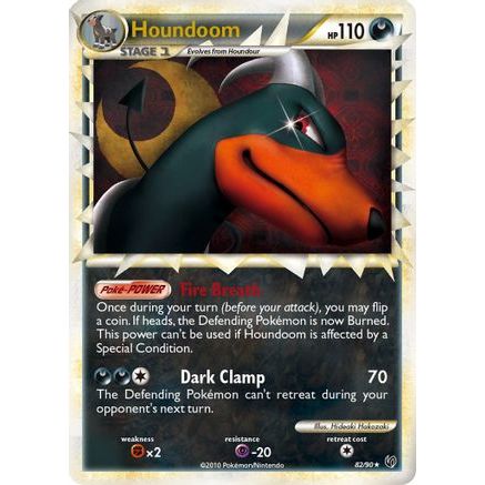 Houndoom (Prime) 82/90 - Undaunted Holofoil