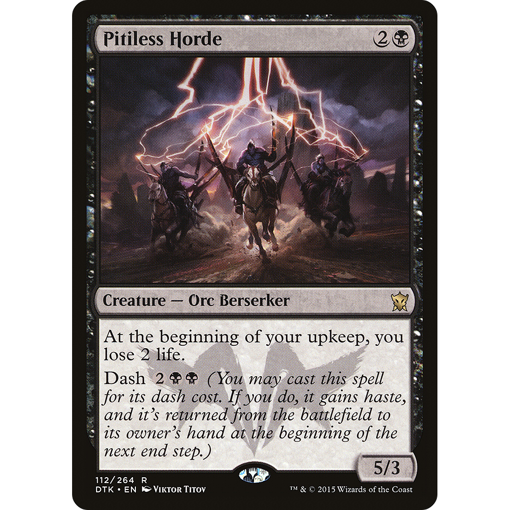 Pitiless Horde (DTK-112) - Dragons of Tarkir