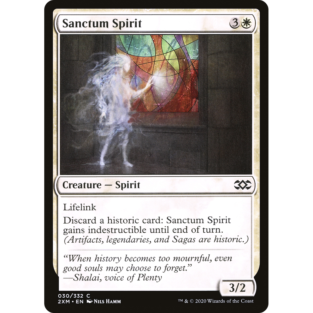 Sanctum Spirit (2XM-030) - Double Masters Foil
