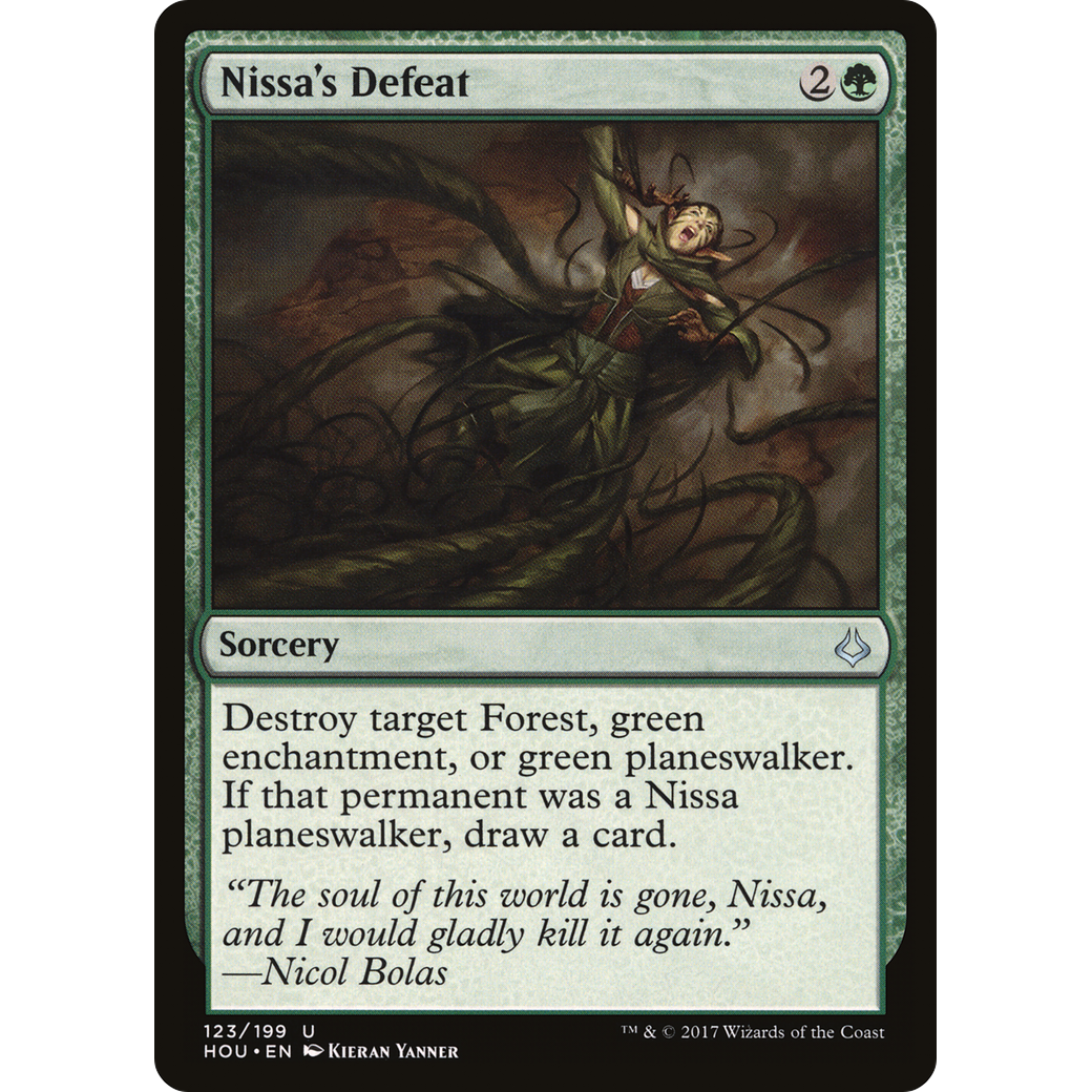Nissa's Defeat (HOU-123) - Hour of Devastation