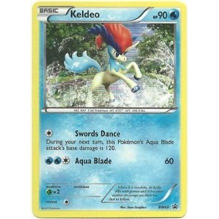 Keldeo - BW60 (Tinsel Holo) BW60 - Black and White Promos Holofoil