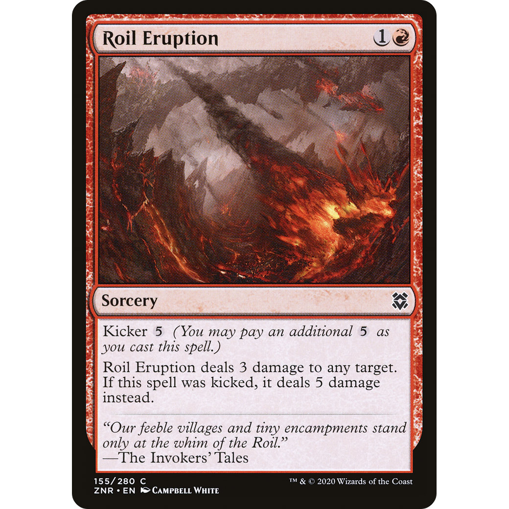 Roil Eruption (ZNR-155) - Zendikar Rising