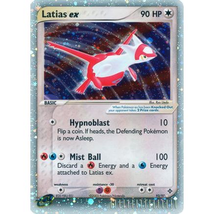 Latias ex 93/97 - Dragon Holofoil