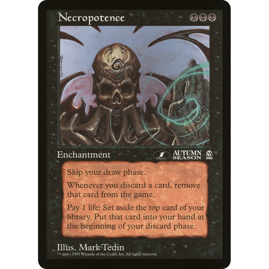 Necropotence (OLEP-021) - Oversized League Prizes