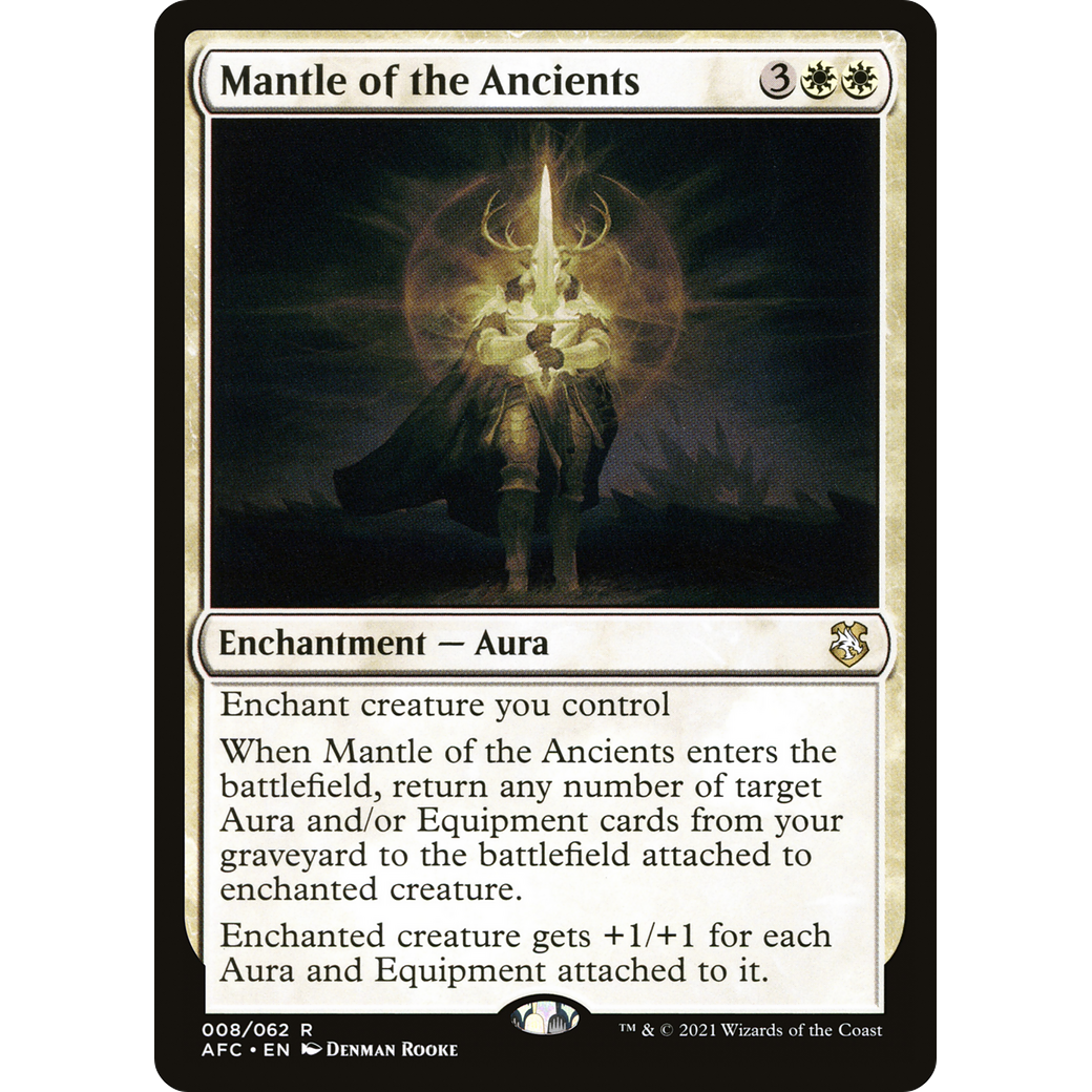 Mantle of the Ancients (AFC-008) - Forgotten Realms Commander