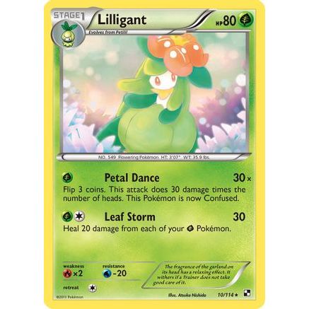 Lilligant 10/114 - Black and White