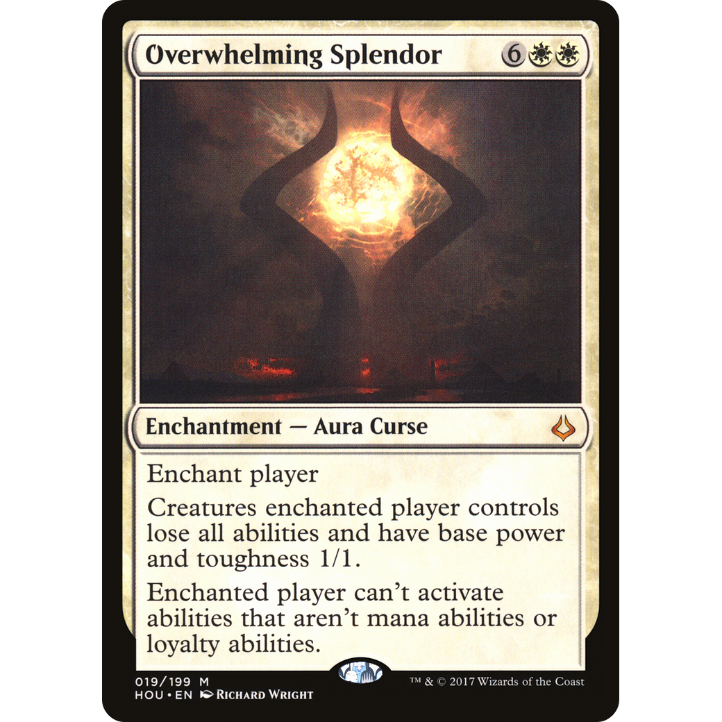 Overwhelming Splendor (HOU-019) - Hour of Devastation Foil