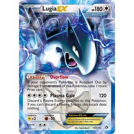 Lugia EX (Team Plasma) 102/113 - Legendary Treasures Holofoil