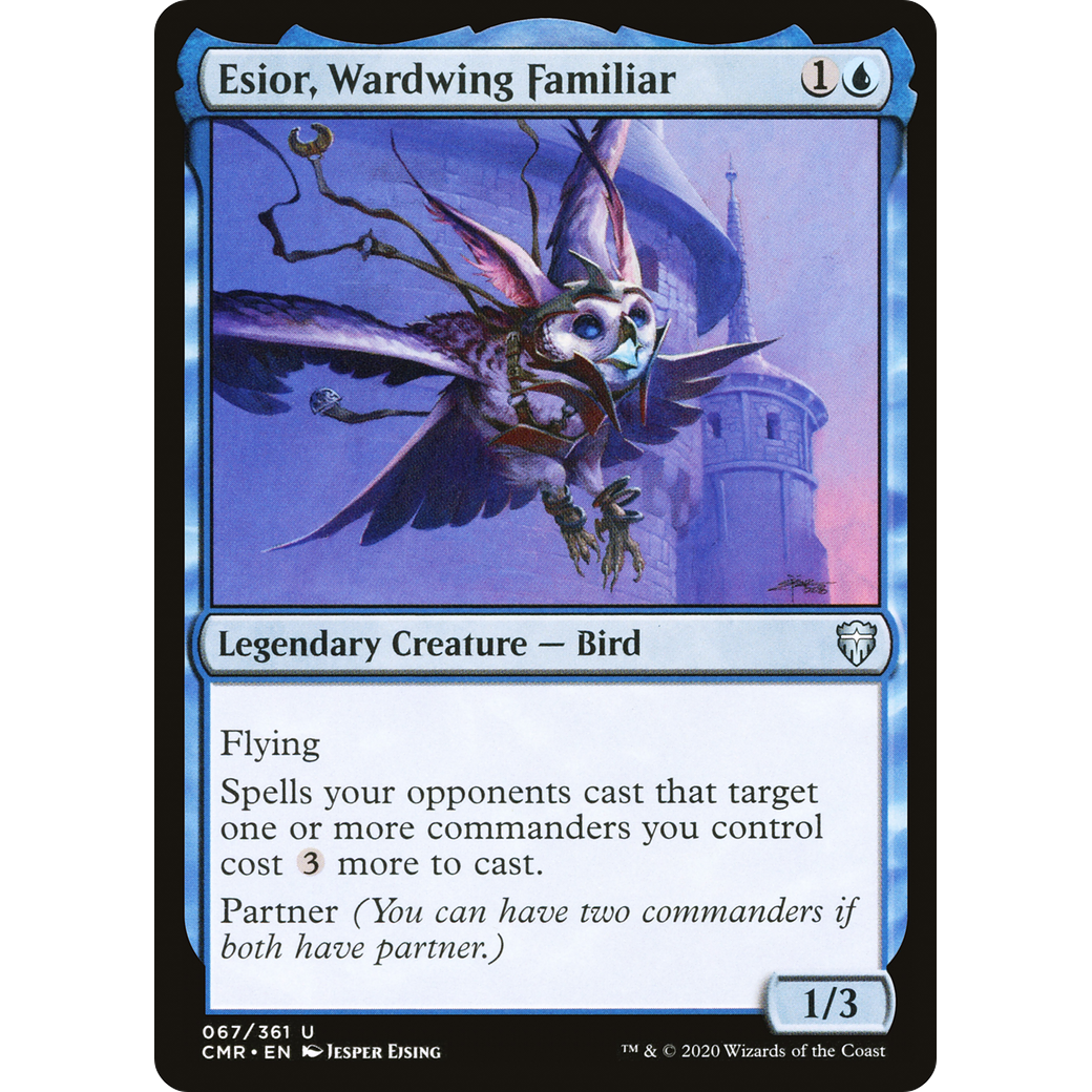 Esior, Wardwing Familiar (CMR-067) - Commander Legends Foil