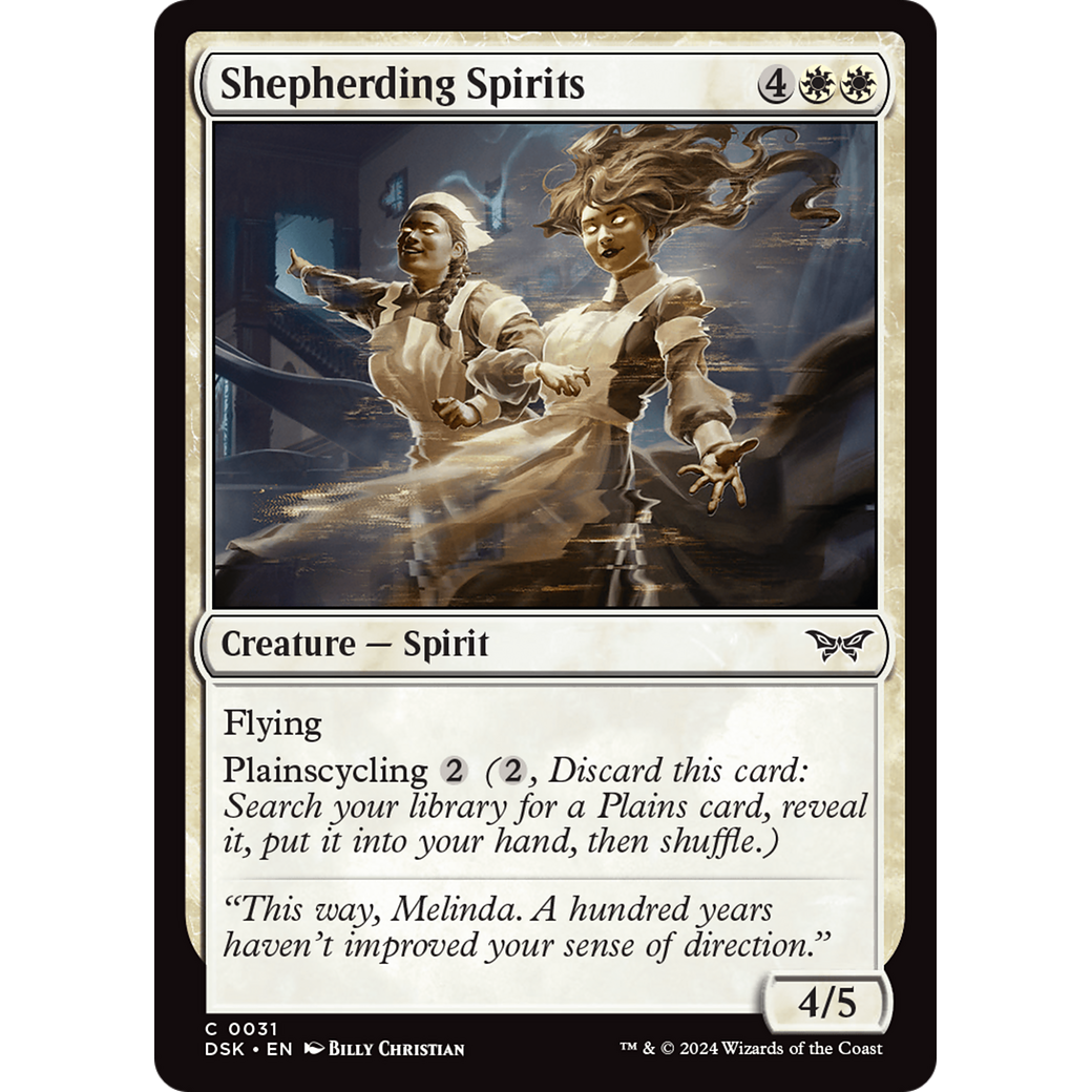 Shepherding Spirits (DSK-031) - Duskmourn: House of Horror Foil