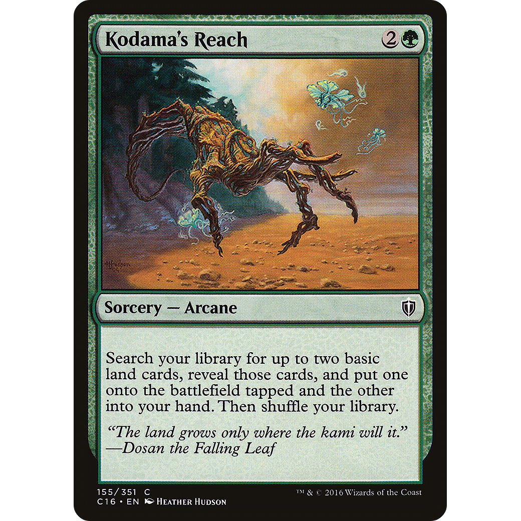 Kodama's Reach (C16-155) - Commander 2016