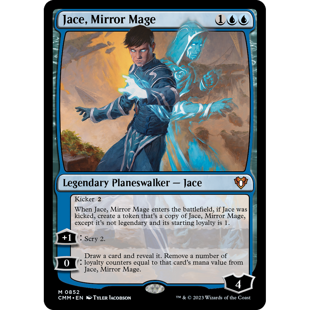 Jace, Mirror Mage (CMM-852) - Commander Masters
