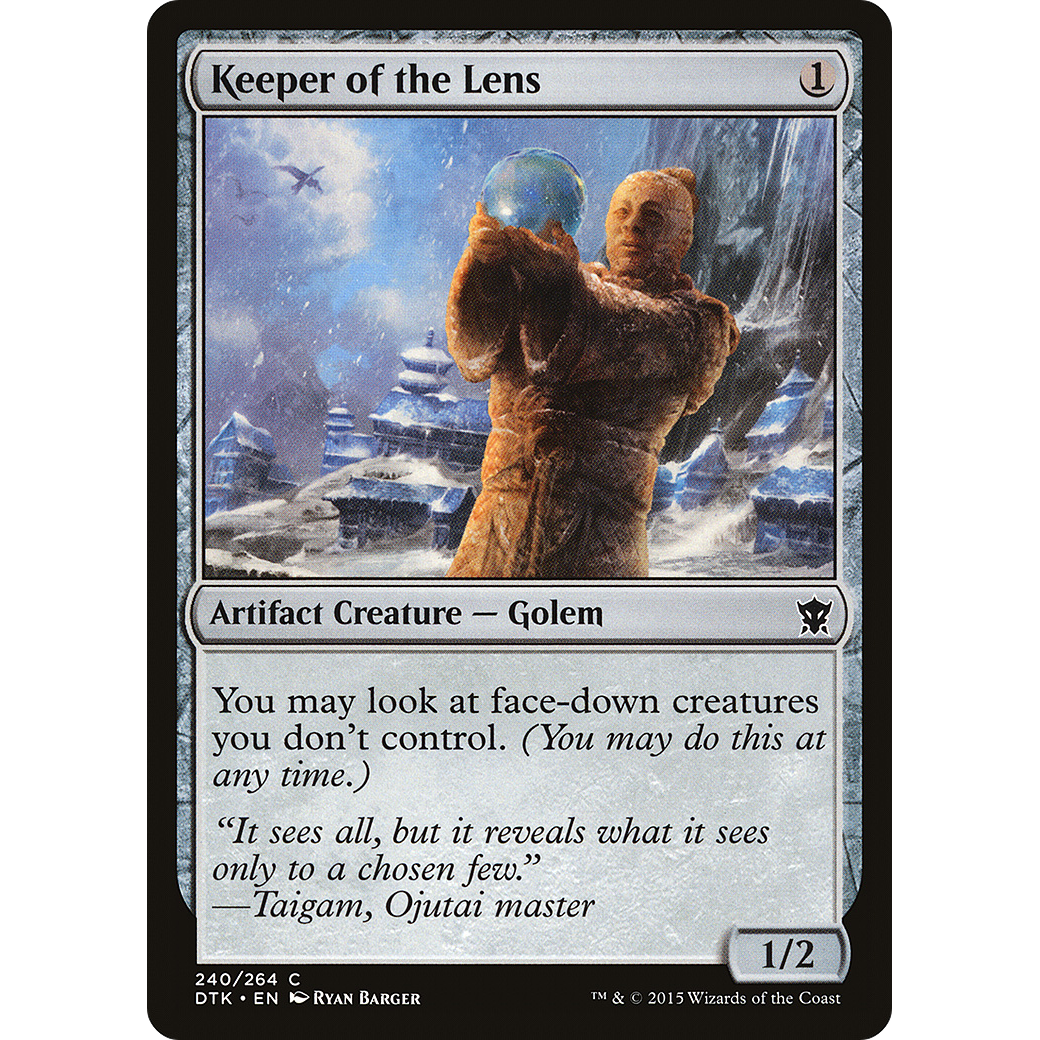 Keeper of the Lens (DTK-240) - Dragons of Tarkir