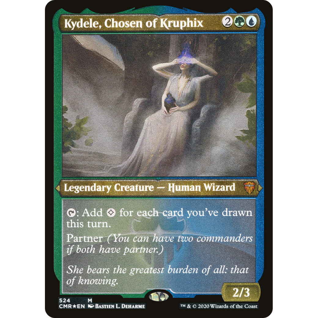Kydele, Chosen of Kruphix (Foil Etched) (CMR-524) - Commander Legends Foil