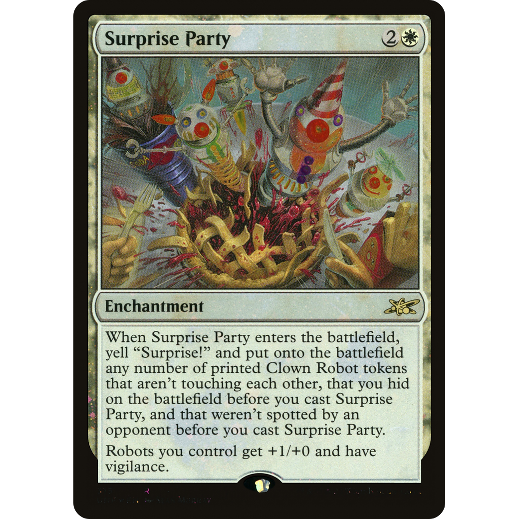 Surprise Party (Galaxy Foil) (UNF-315) - Unfinity Foil