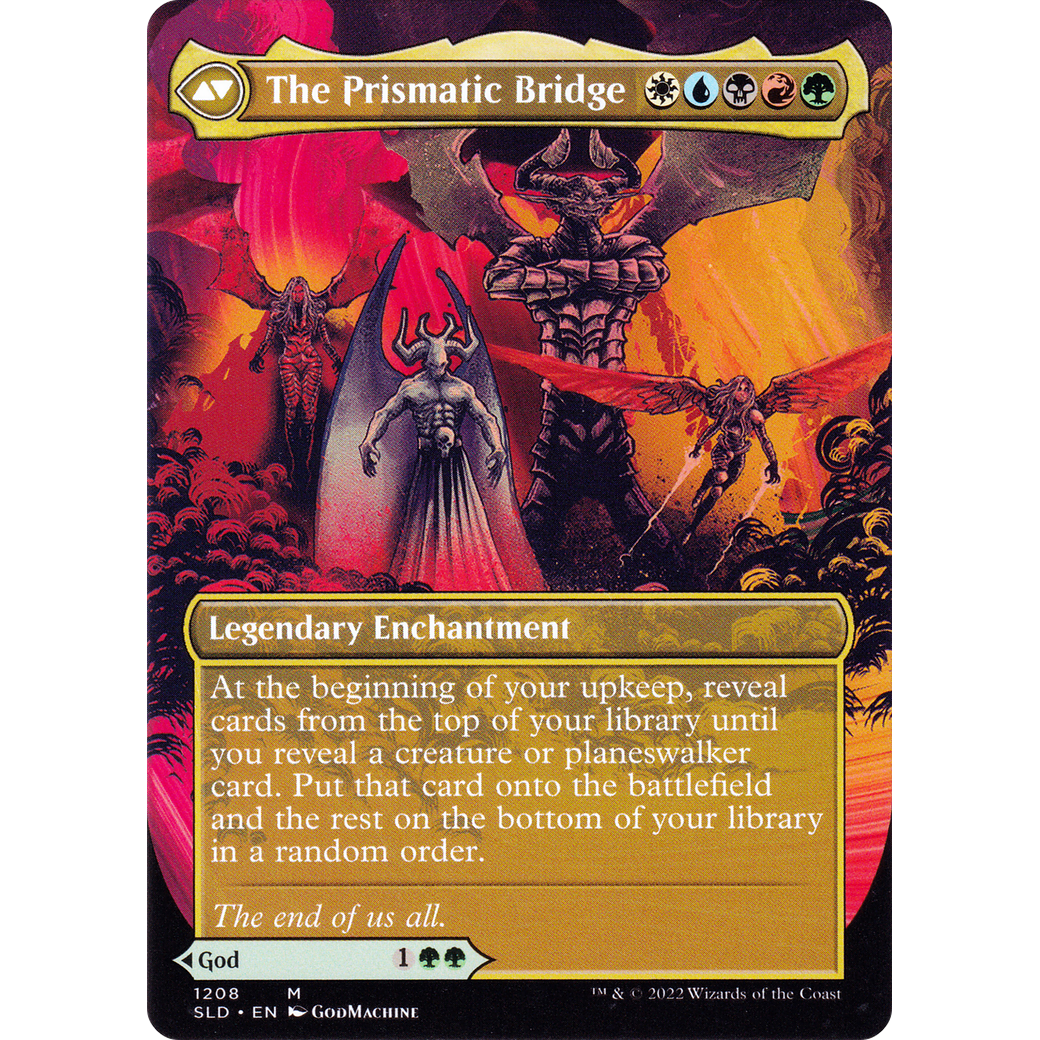 Esika, God of the Tree (Display Commander) - Thick Stock (SLD-1208) - Secret Lair Drop (Borderless)