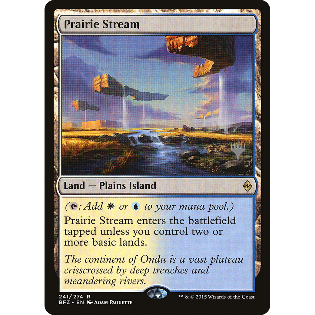 Prairie Stream (PPKHM-) - Battle for Zendikar Promos