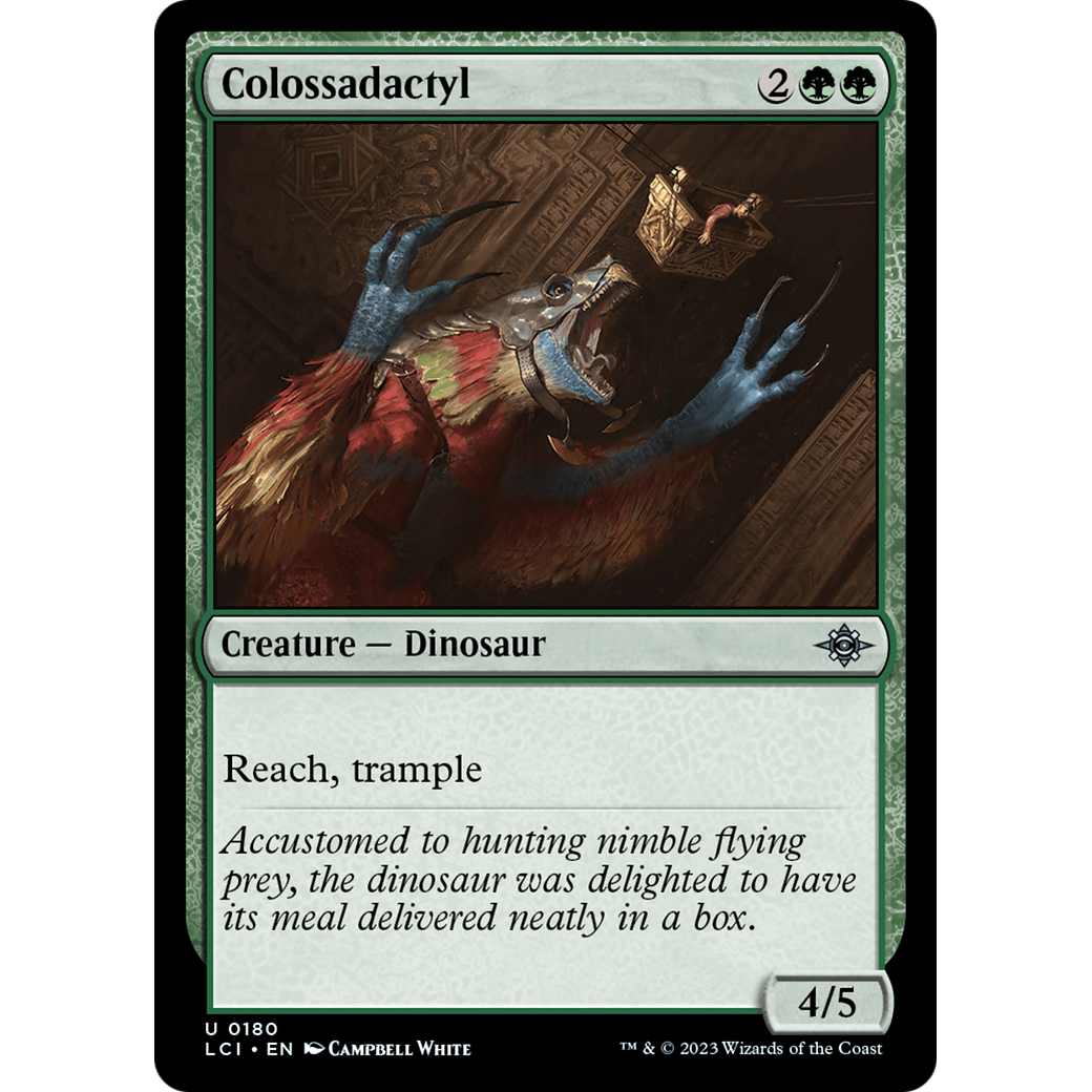Colossadactyl (LCI-180) - The Lost Caverns of Ixalan Foil