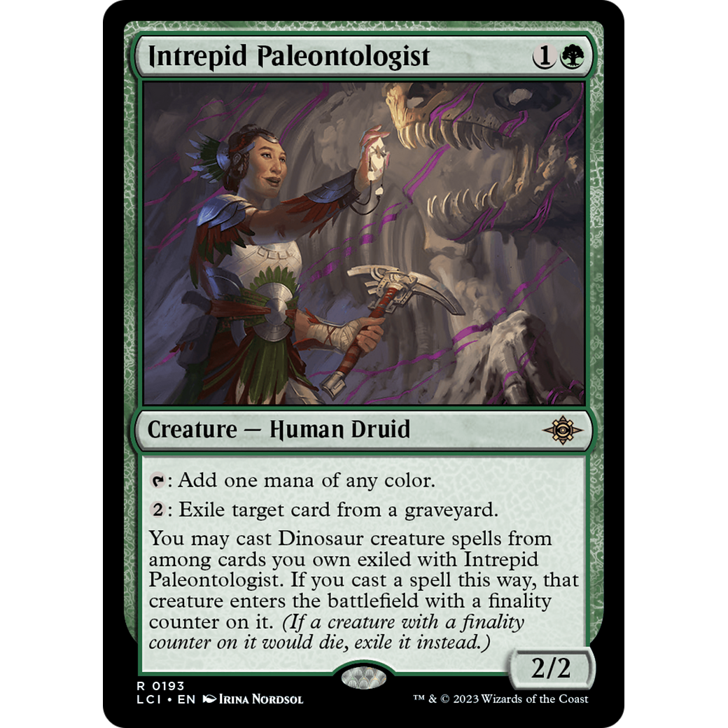 Intrepid Paleontologist (LCI-193) - The Lost Caverns of Ixalan Foil