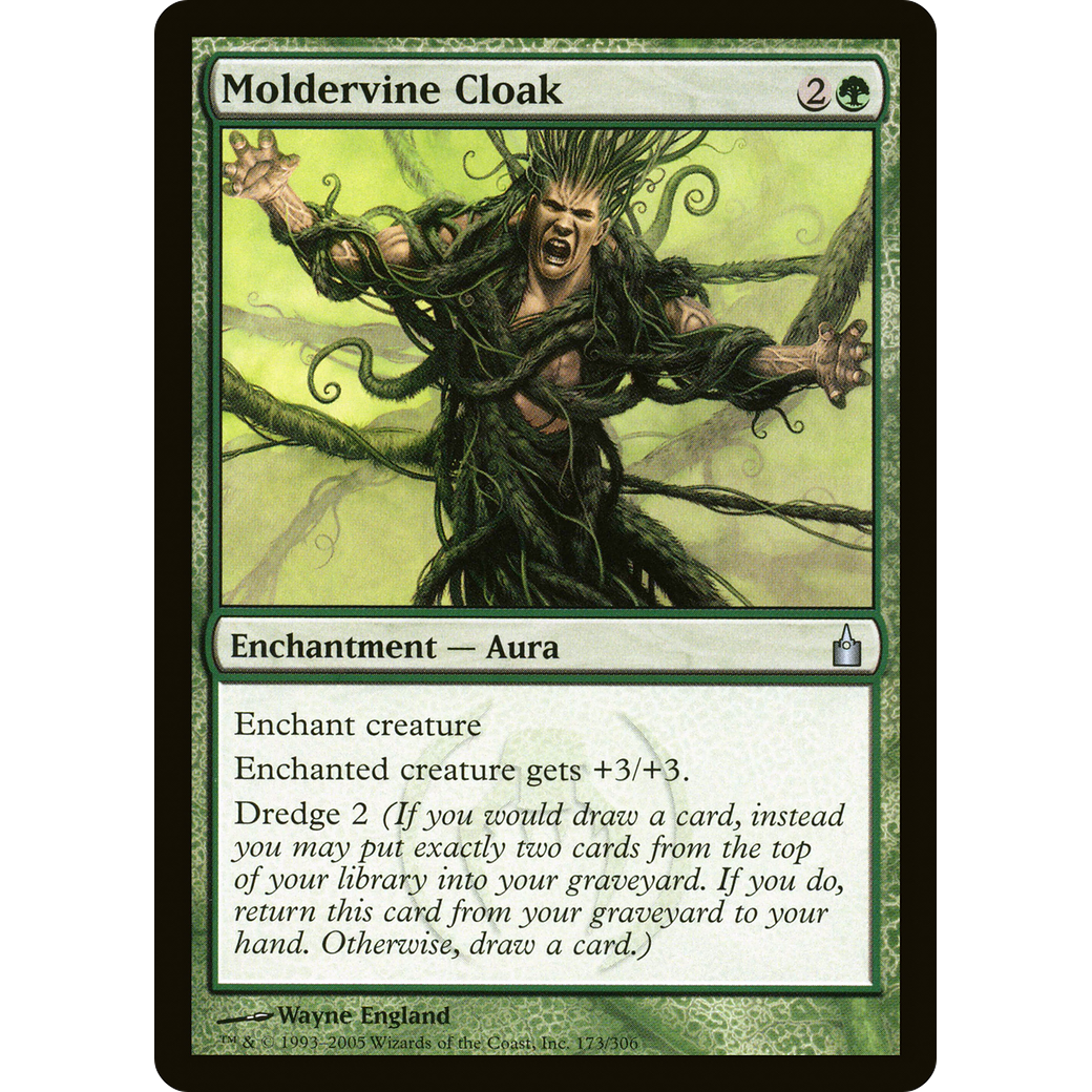 Moldervine Cloak (RAV-173) - Ravnica: City of Guilds Foil