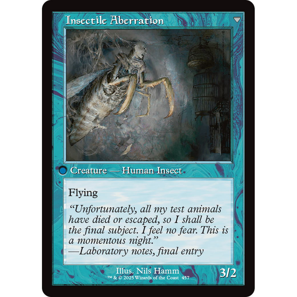 Delver of Secrets // Insectile Aberration (INR-457) - Innistrad Remastered