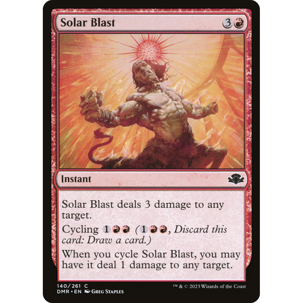 Solar Blast (DMR-140) - Dominaria Remastered