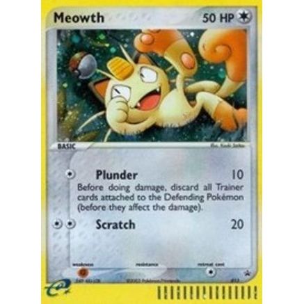 Meowth - 013 (EX Series Collector's Tin) 13/40 - Nintendo Promos Holofoil