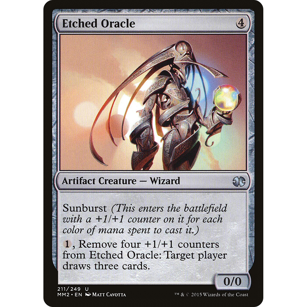 Etched Oracle (MM2-211) - Modern Masters 2015