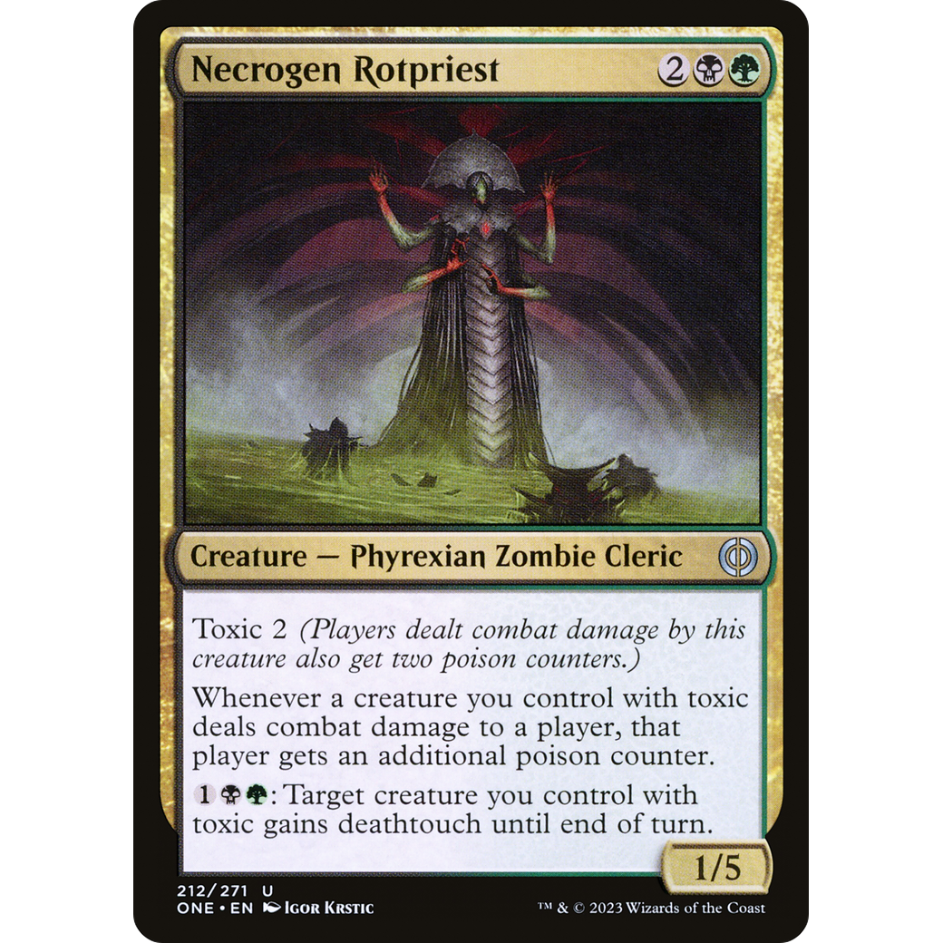 Necrogen Rotpriest (ONE-212) - Phyrexia: All Will Be One