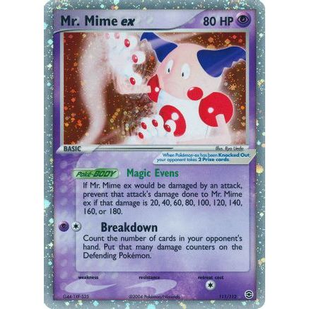 Mr. Mime ex - 111/112 111/112 - FireRed & LeafGreen