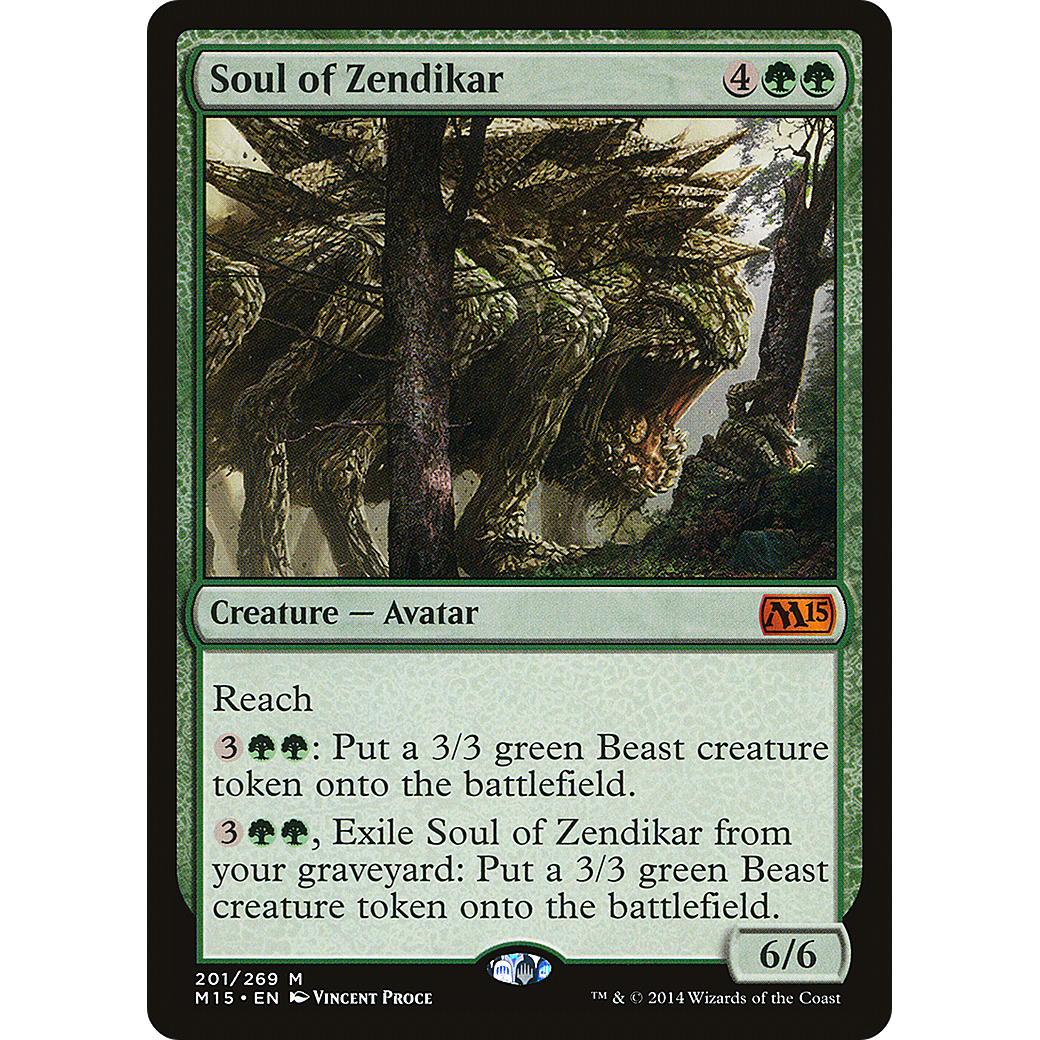 Soul of Zendikar (M15-201) - Magic 2015 Foil