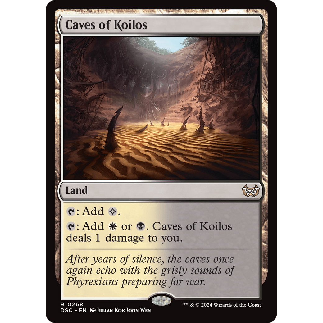 Caves of Koilos (DSC-268) - Duskmourn: House of Horror Commander