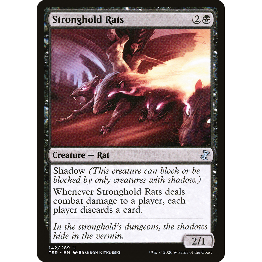 Stronghold Rats (TSR-142) - Time Spiral Remastered Foil