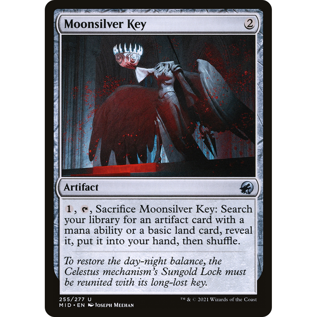 Moonsilver Key (MID-255) - Innistrad: Midnight Hunt Foil