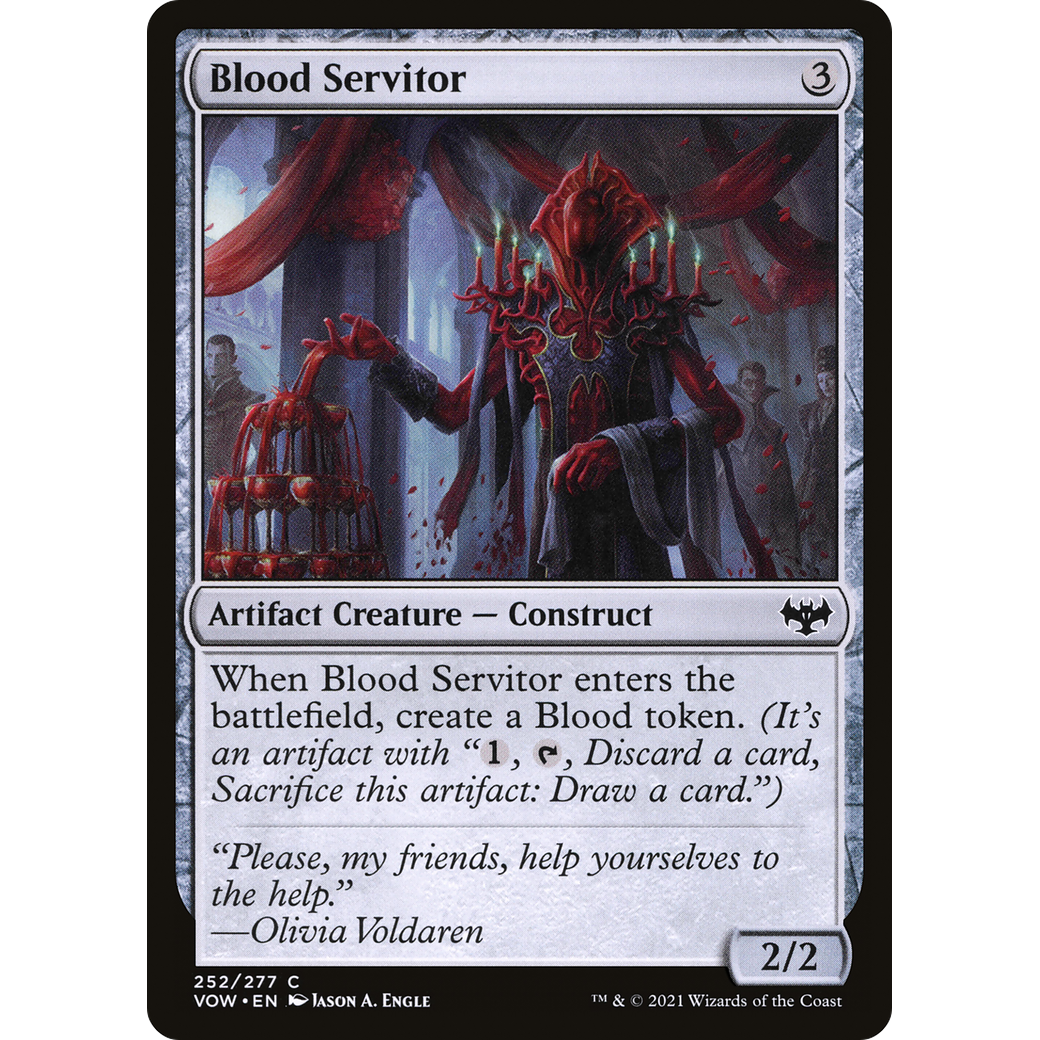 Blood Servitor (VOW-252) - Innistrad: Crimson Vow