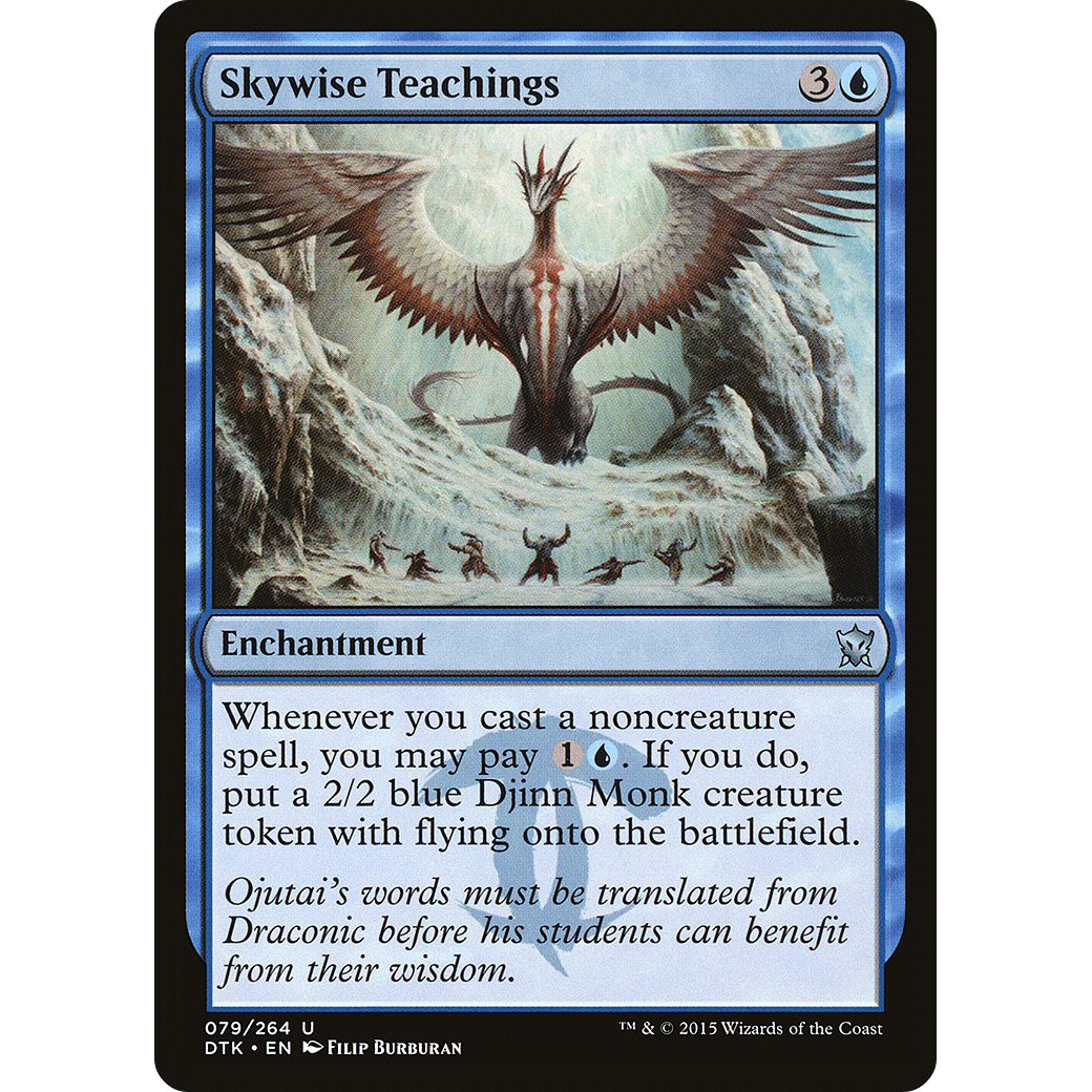 Skywise Teachings (DTK-079) - Dragons of Tarkir Foil