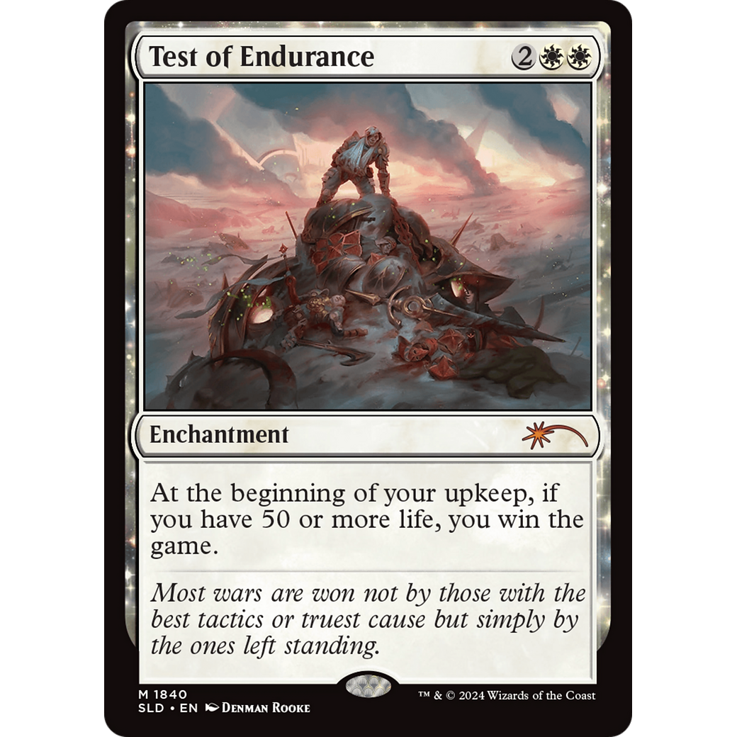 Test of Endurance (SLD-1840) - Secret Lair Drop: (enchantment)