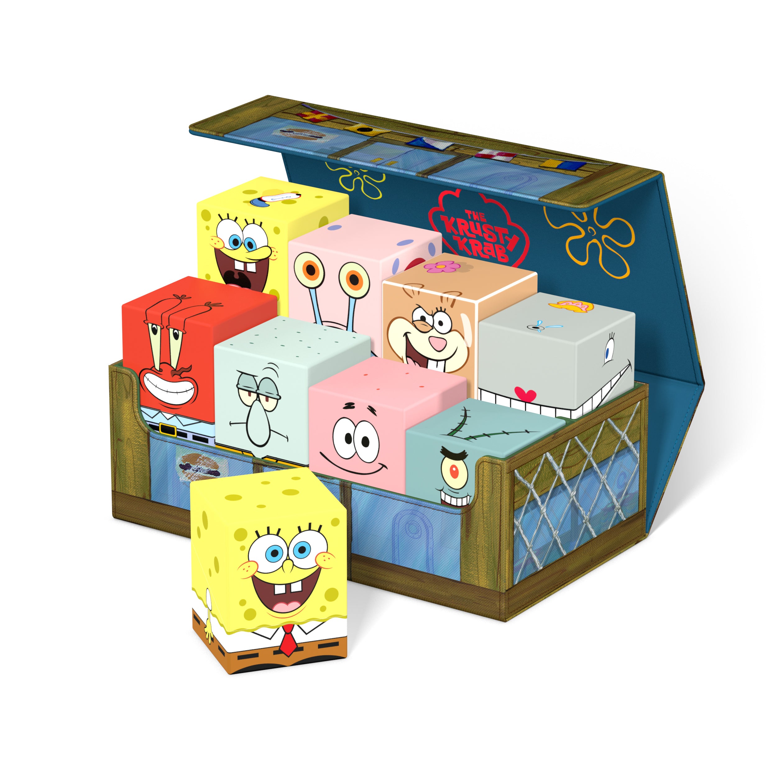 Squaroes: Spongebob SquarePants - Krusty Krab Collector's Case (Pre-Order) (11/25/2024 Release)