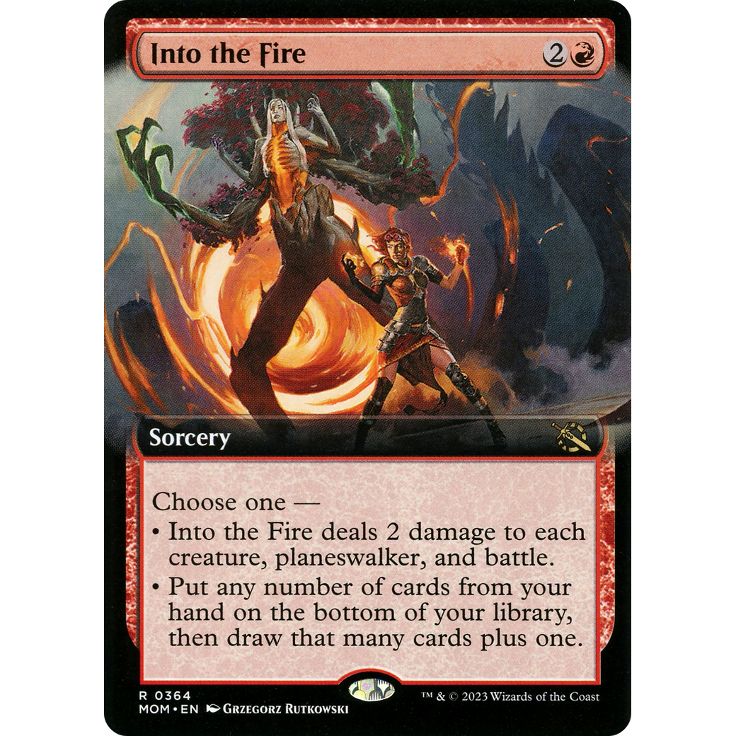 Into the Fire (MOM-364) - March of the Machine: (Extended Art)
