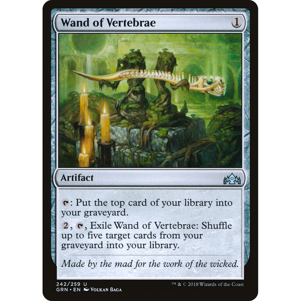 Wand of Vertebrae (GRN-242) - Guilds of Ravnica