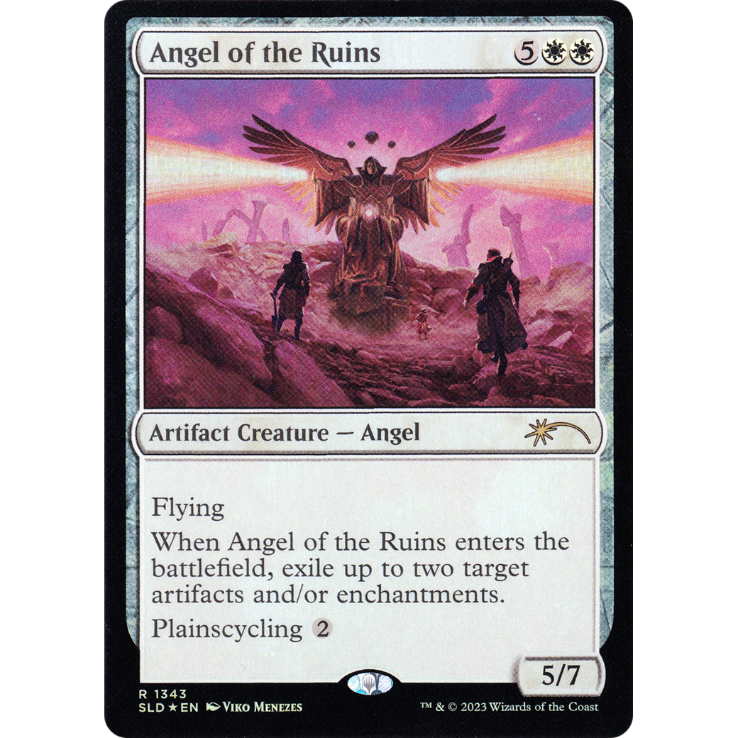 Angel of the Ruins (1343) (SLD-1343) - Secret Lair Drop Foil