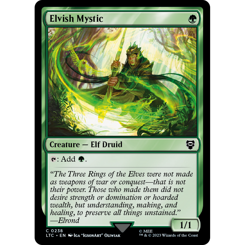 Elvish Mystic (LTC-238) - Tales of Middle-earth Commander
